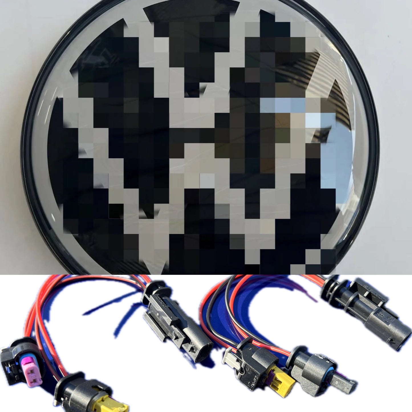 LED badge kit for VW ID.4 Compatible with cars equipped with front LED bars