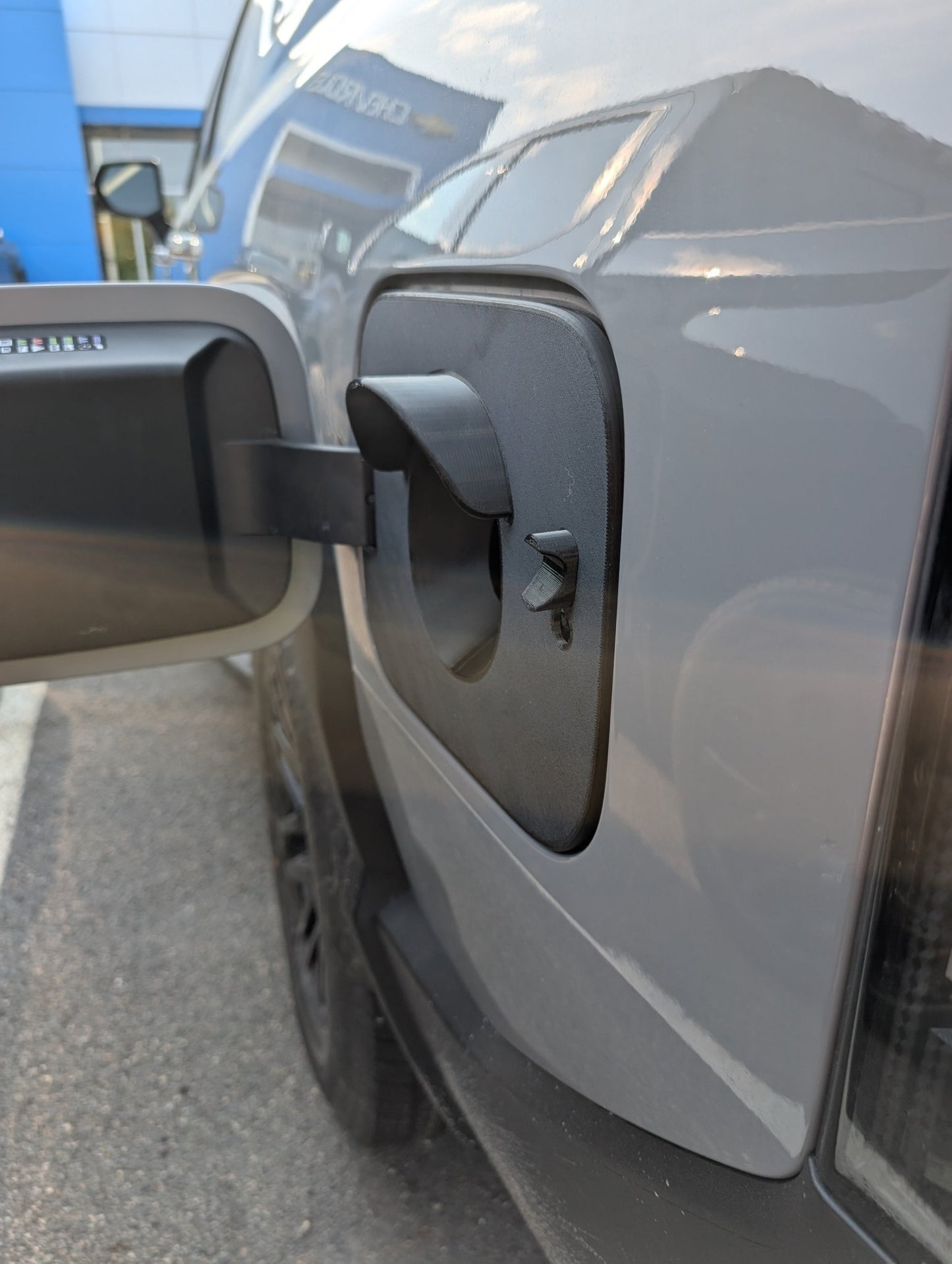 Charging Port Snow Cover for Chevrolet Silverado EV / GMC Sierra EV - YURIK Accessories