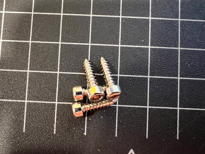 Vis à tête cylindrique en acier inoxydable M3x12mm 4pcs