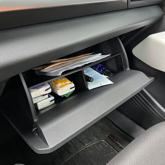 Glove box organizer for Volkswagen ID.4 fits all model years