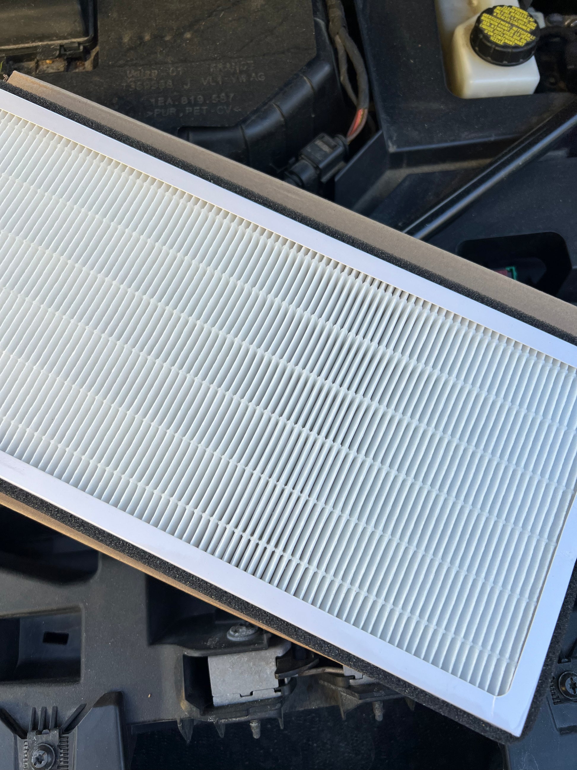 Volkswagen VW ID.4 cabin filter replacement. HEPA + Activated carbon. Set of two Cheaper than OEM